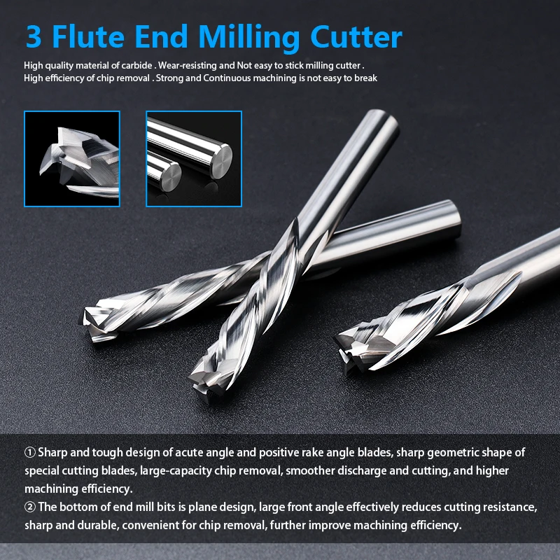 Рисунок 2 - XCAN Фреза компрессионная трехзаходная