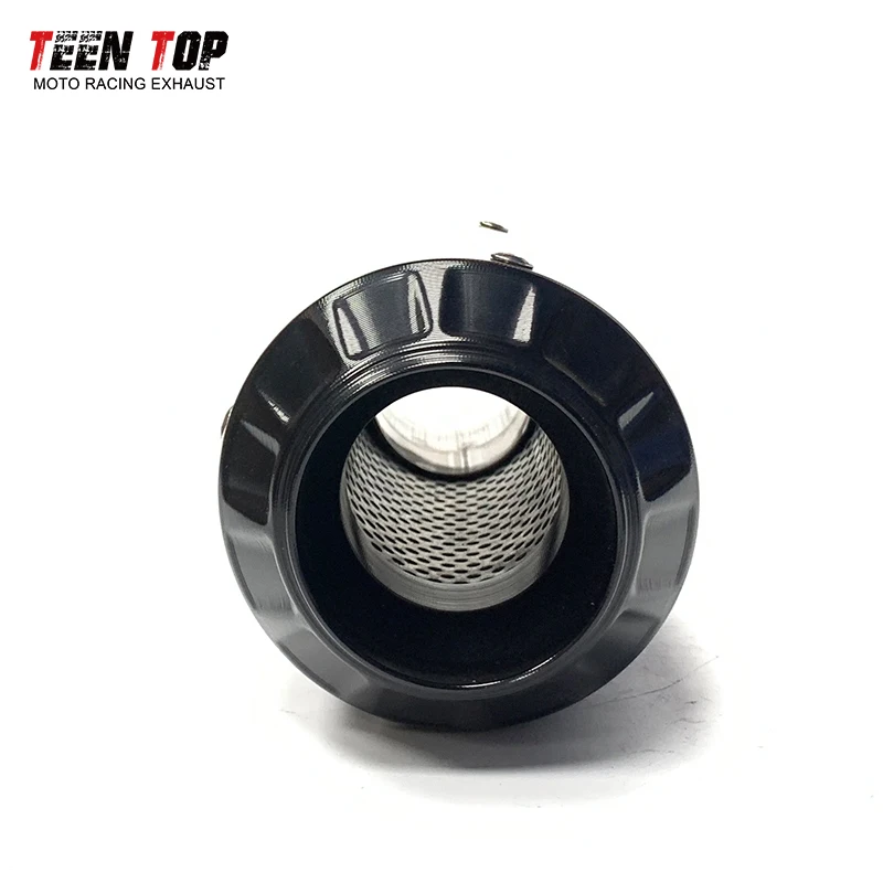 Universal Motorcycle Exhaust System 51mm Carbon Fiber Muffler Tornado 302R Leoncino BJ500 502C Pitbike Moto R1 R6 Ninjia250 Tube - Image 4