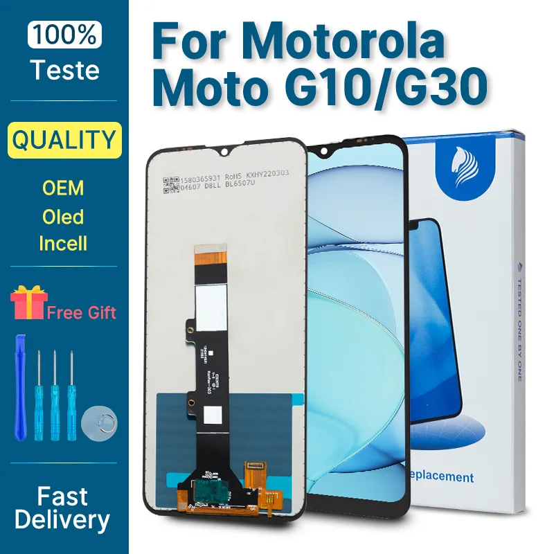 Hx Sostituzione Display Per Motorola Moto G10 XT2127 LCD - Foto 4