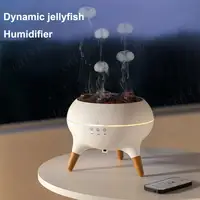 Dynamic Jellyfish Air Humidifier Essential Oil Diffuser with Colorful Night Lights Aromatherapy Diffuser for Home Bedroom Office 3