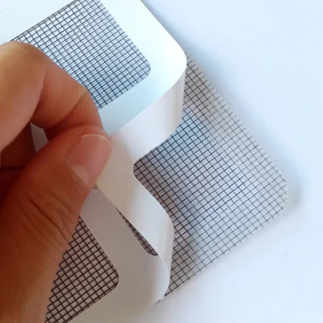 Autocollants de patch mural pour écran de fenêtre en maille, filet de fixation, adhésif pour la maison, anti-moustiques, mouche, insecte, réparation d'insectes 3