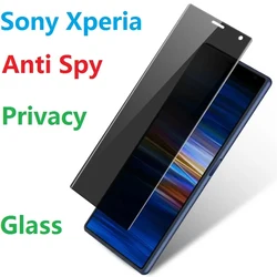3D Privacy Screen Protector - Anti-Spy Glass for 1PCS (Sony Xperia 10 III)