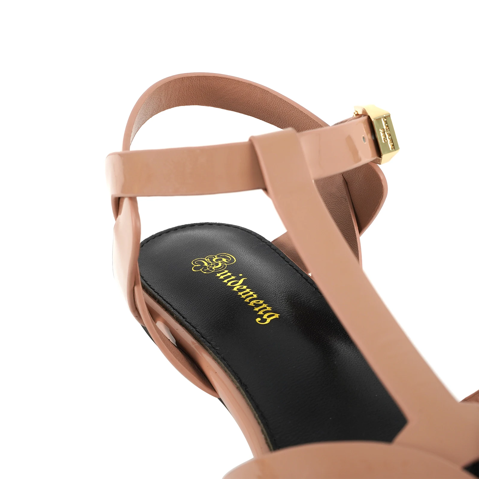 Women's Flat Head Sandals Comfortable Anti slip Open Toe Outdoor Sandals Plus Size Solid Color anti slip sandals