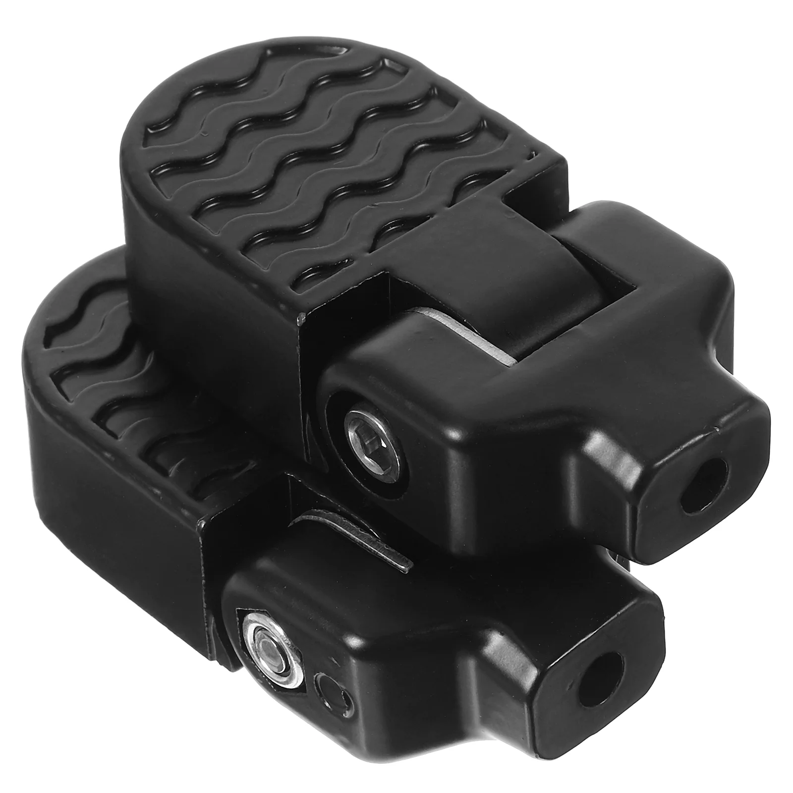 

Folding Safety Durable Easy to Use Aluminum Alloy Footrest Foot Rest Rear Seat Pedal for Bicycle Cycling MTB