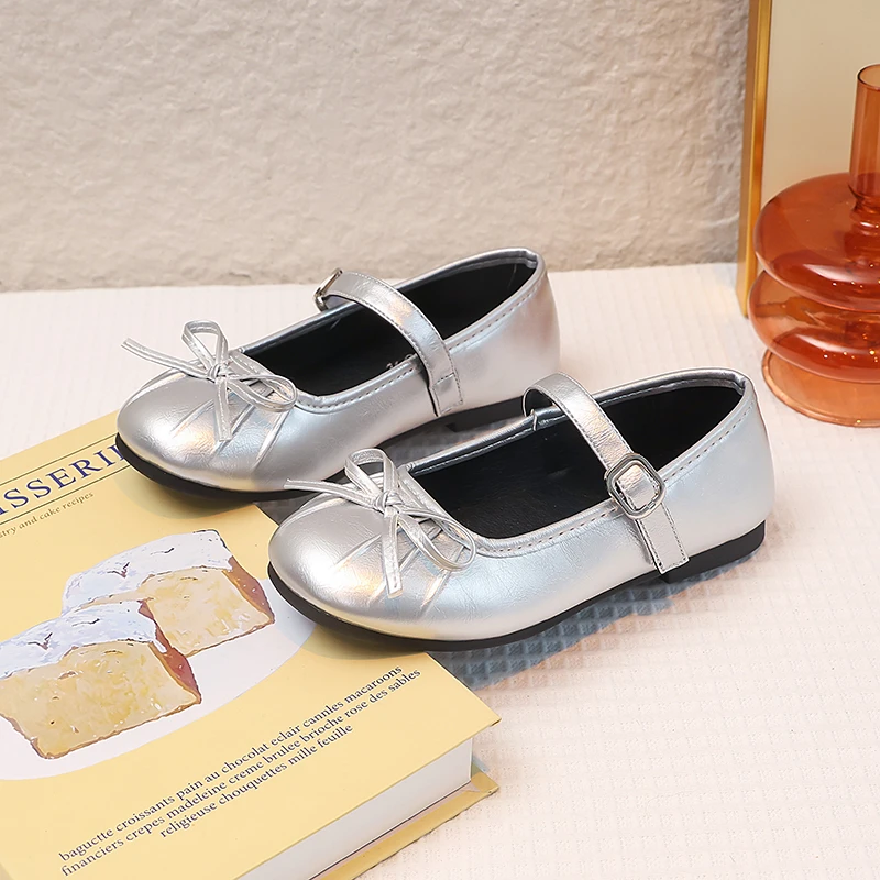 Girls Ballet Flats Soft Sole Shoes for Autumn