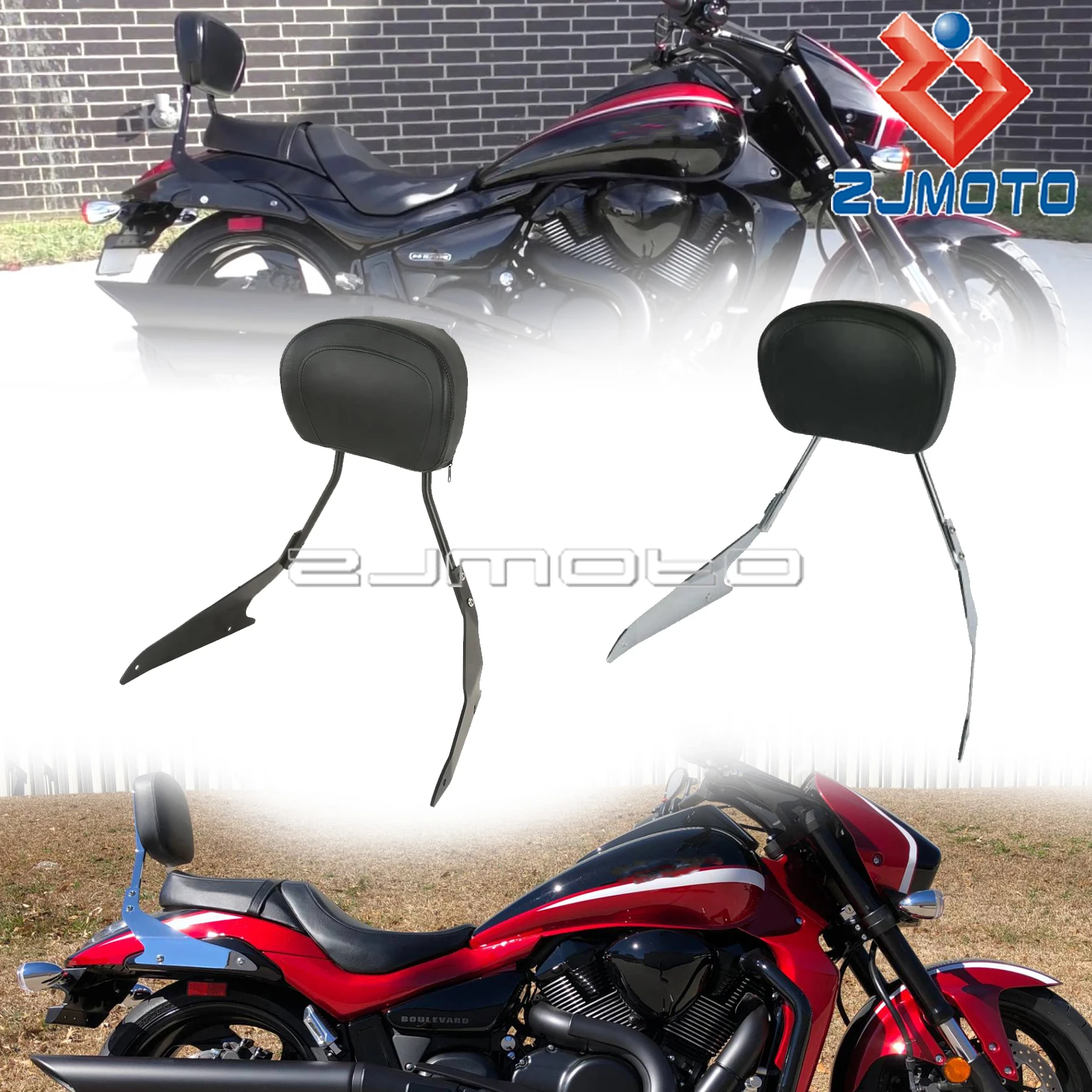 

Motorcycle Detachable Rear Passenger Backrest Sissy Bar For Suzuki Boulevard M109R Boss Limited Edition M109RZ M109R2 2006-2019