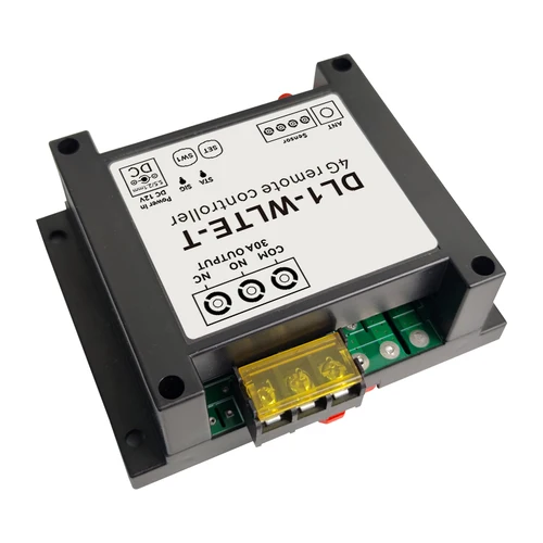 GSM 스마트 1 채널 DL1 GSM 4G LTE 앱 원격 제어, 릴레이 출력 ON/OFF 스위치 앱 제어, 정전 경보, 30A 3