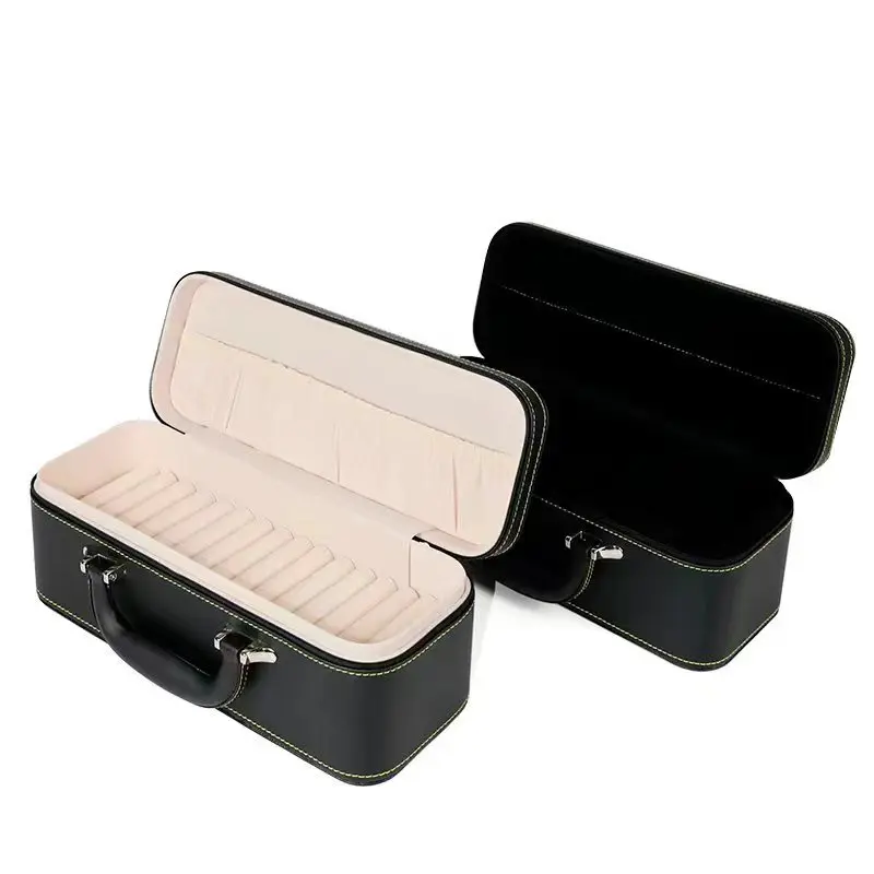 Big Size Jewelry Box Portable Earrings Necklace Bracelet Rings Jewelry Box Portable Women Accessories Holder Organizer Storage
