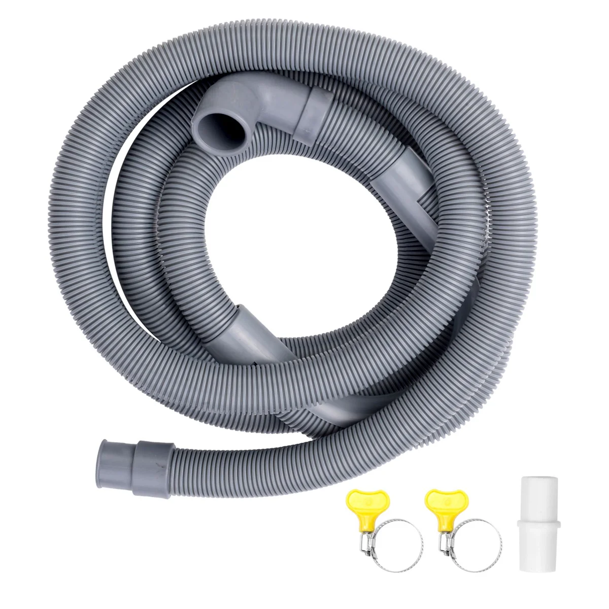 Washing Machine Hose Drain Hose Washing Machine 2.5M Drain Extension for Machines Dishwashers Dryers HOT
