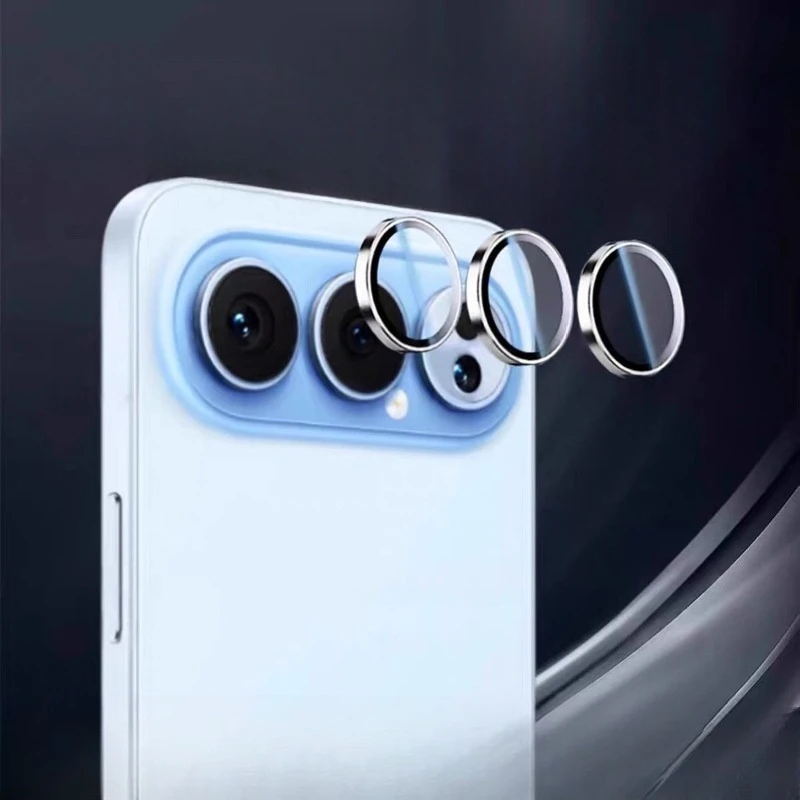 Enhanced Camera Lens Protector - Aluminum Alloy Tempered Glass Cover