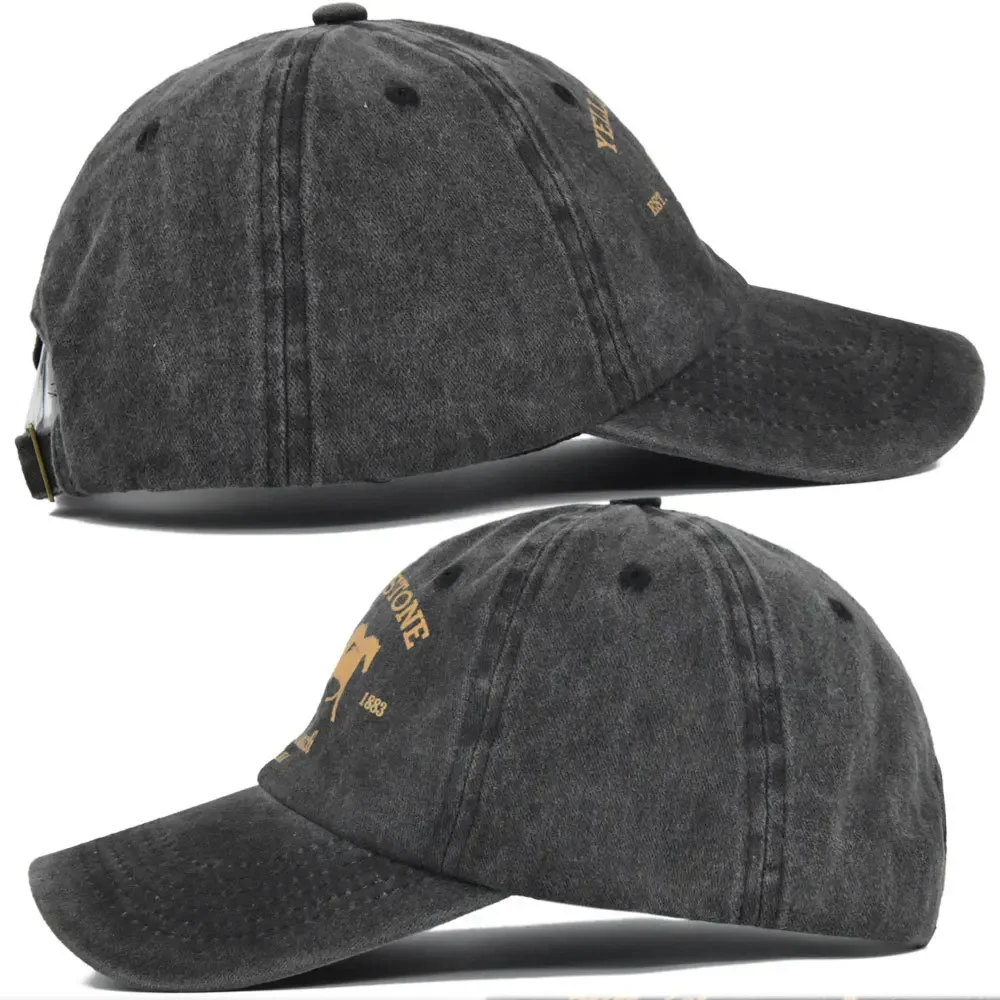 Baseball Cap Snapback Hat YELLOWSTONE Sun Hat Spring Autumn Sport Cap Hip Hop Baseball Fitted Cap Hats for Men Women 6