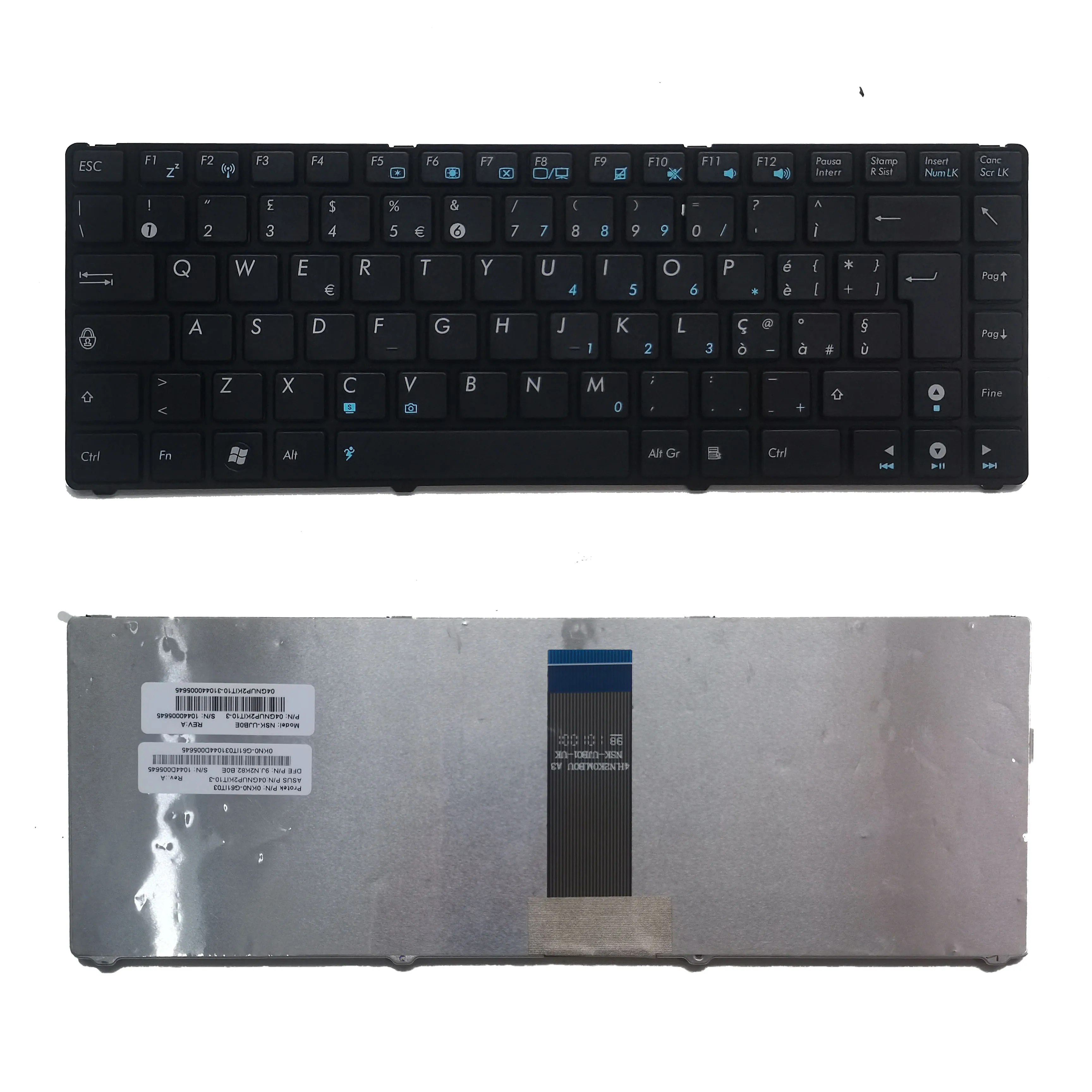 Для Asus UL20 UL20A 1201 1201HA 1201K 1201N 1201NE1201T 1201X IT итальянская клавиатура