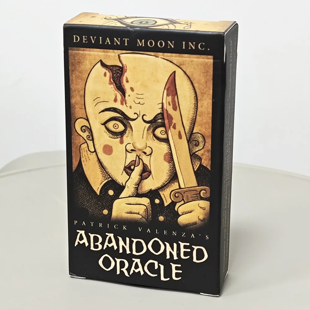 Abandon Oracle Deck 10.5*6cm Based on Nightmares From The Dream Diaries of Patrick Valenza 52 Horrifying Oracle Cards 6