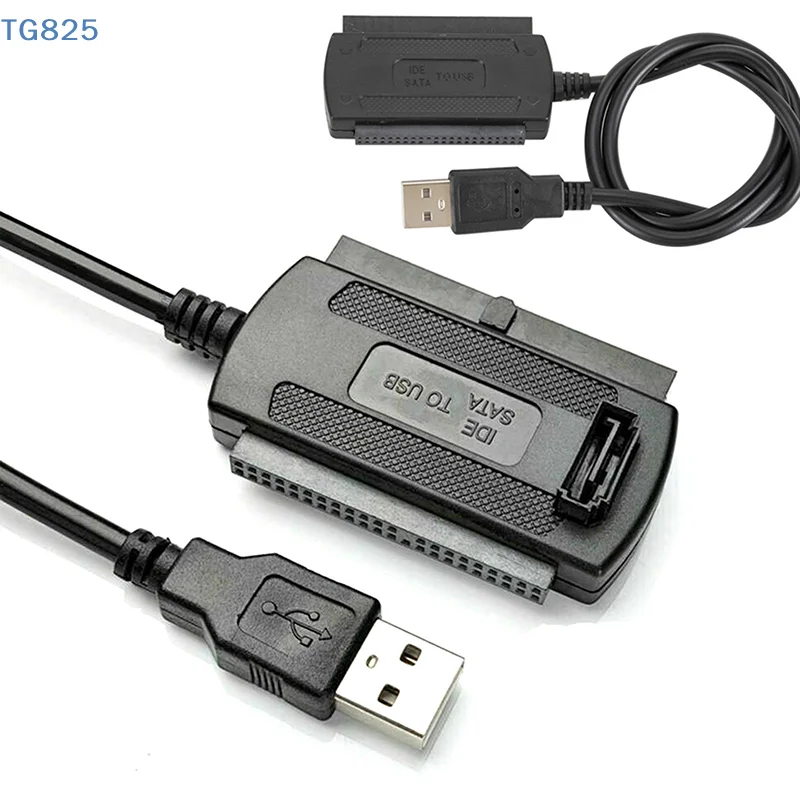 【AN】【NH】USB 2.0-IDE 어댑터 변환기 케이블(2.5 3.5인치 하드 드라이브 HD용)