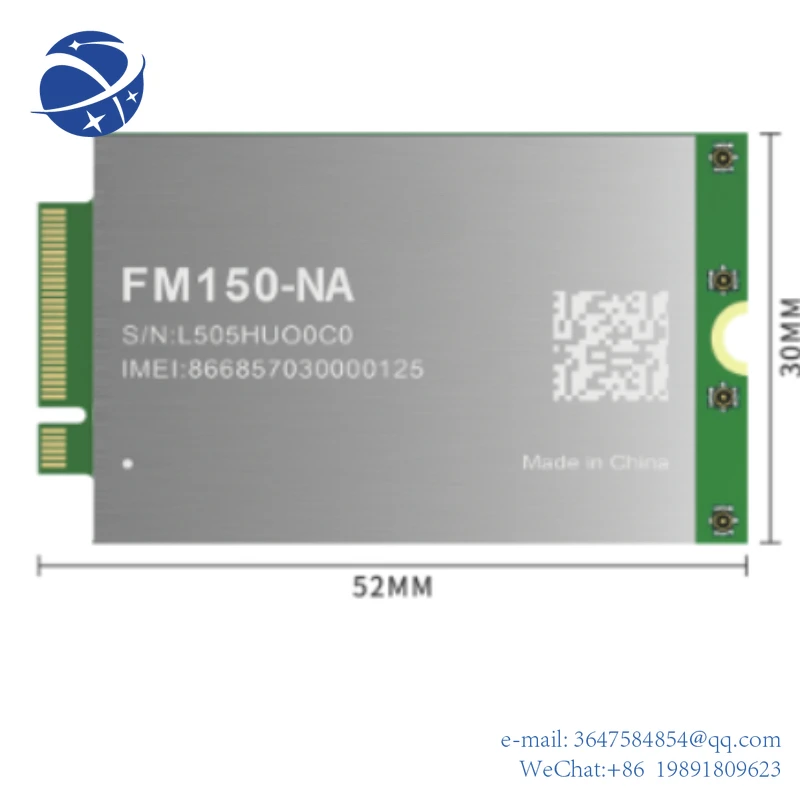 

Yun YiFibocom's Communication Released for Asia/ Europe/ Australia Regions FM150-AE Module Works with The 5G NR Sub6 Bandelec