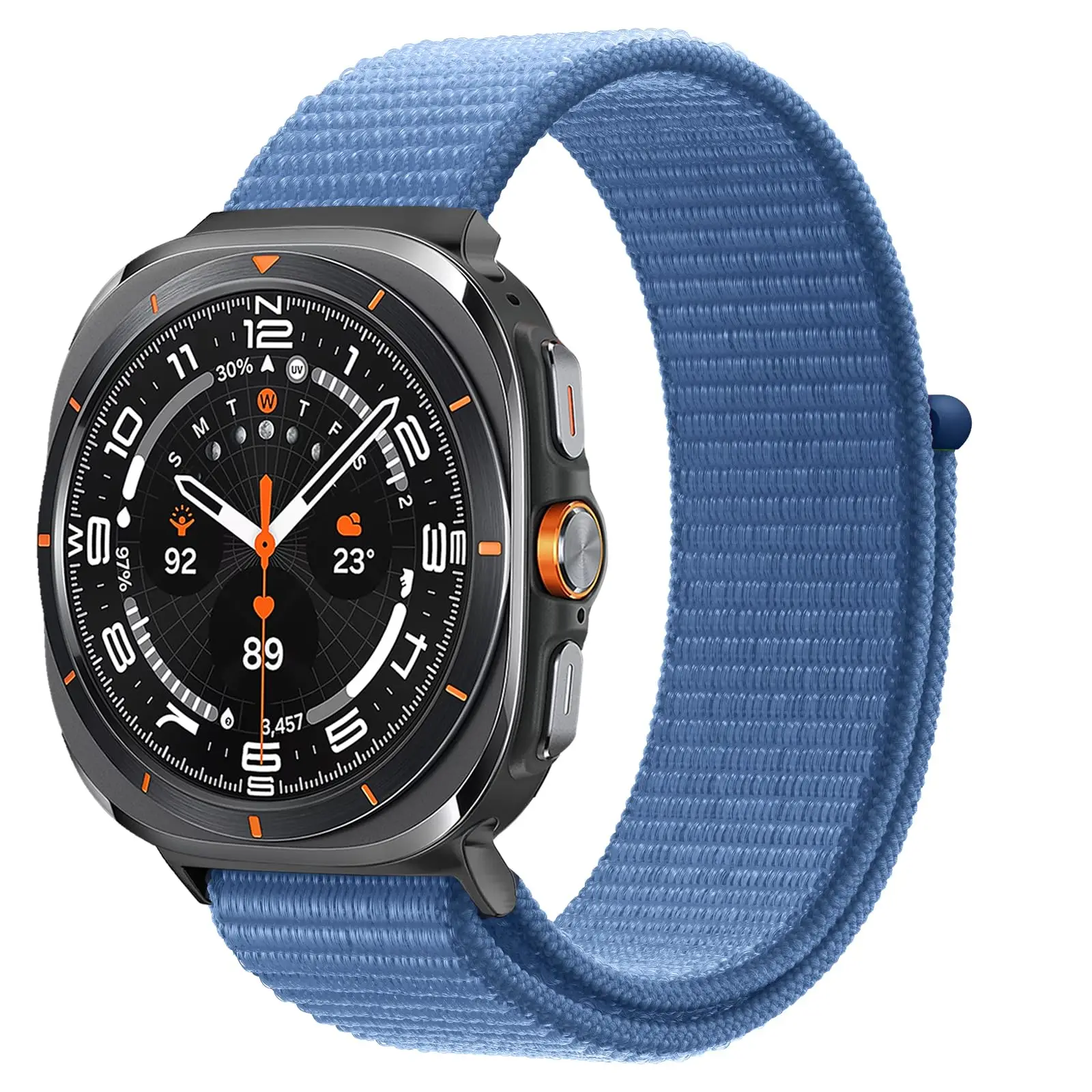 Sport Nylon Loop Bracelet for Smartwatch - Universal 47mm Strap