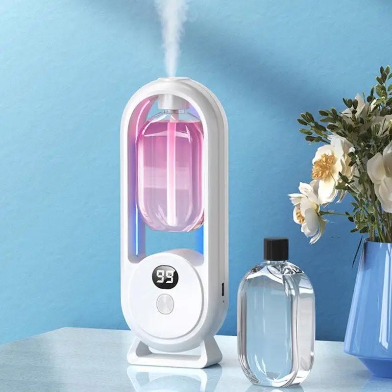 50ml Digital Room Humidifier Five-Speed Cool Mist Aromatherapy Diffuser Oil For Aroma Diffuser Night Light For Home Fragrance
