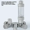 Stainless steel multi-channel Aquarium CO2 separator distributor check valve fish tank CO2 generator CO2 regulator accessories 3