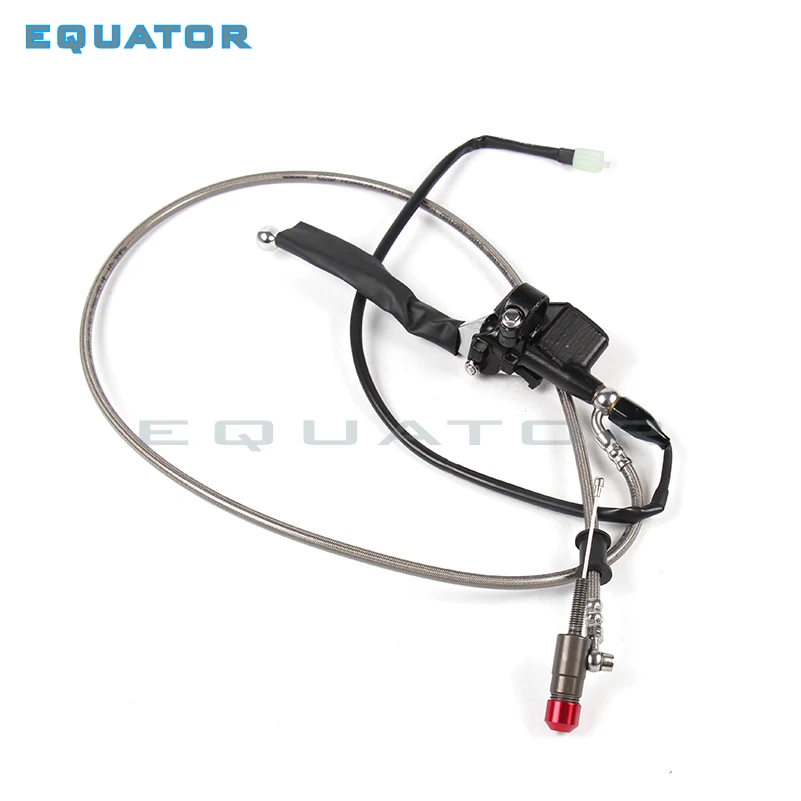 

1200mm Hydraulic Clutch Lever Master Cylinder with mirror holder For 125-250cc Vertical Engine Offroad Motorcycle Pit Dirt Bike