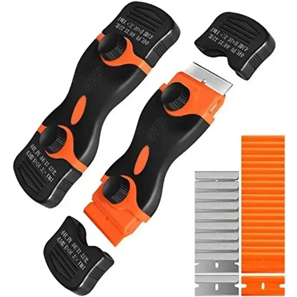 Plastic /Metal Razor Blade Scraper Edge Removal Tool with Blade Label Sticker Decal Removal Car Window Tint Vinyl Application