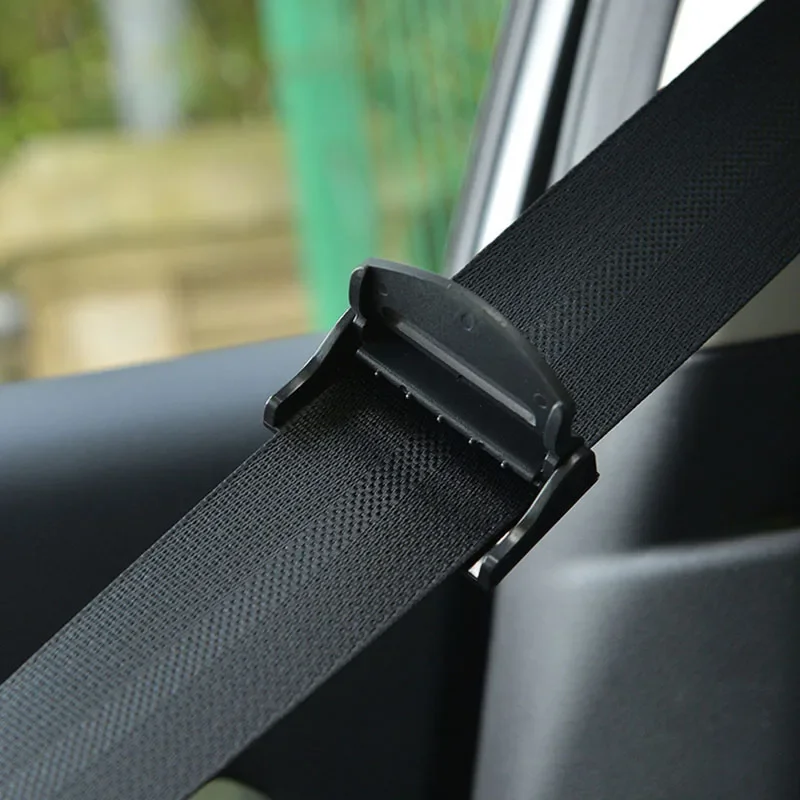 Seat Belt Clip 2PCS Car Safety Seat Belt Buckle Clip Seatbelt Stopper Adjuster Clip To Relax Shoulder Neck Car Strap Clips Accessories