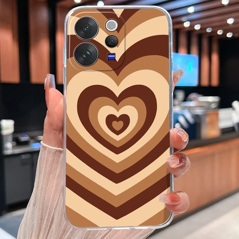 Daisy Floral Clear Shockproof TPU Silicone Phone Case