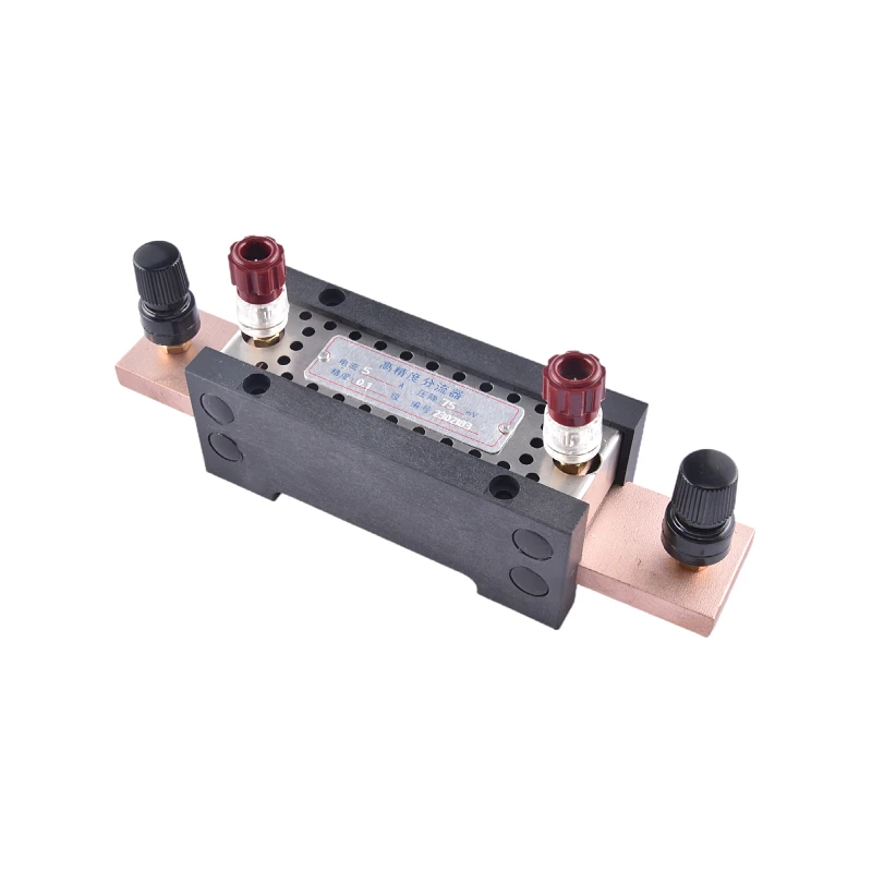 High Accuracy Shunt 10A 50A 100 75A 30A 0.1% Class Level Red CopperPrecision Metering Laboratory Specific DC Shunt Resistor
