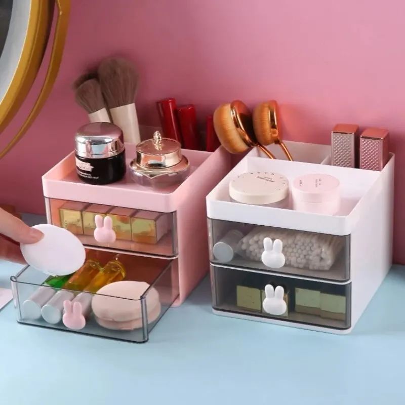 Desktop Storage Shelf Stationery Organizer Desktop Storage Box Desktop Storage Kit Stationery Storage Box Small Desk Organizer with Drawer