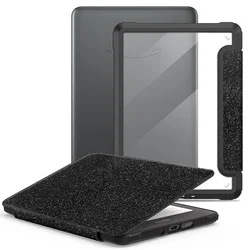 Kindle Paperwhite 7 - Inch Slim PU Case with Auto Wake Feature - SA569P SA568B 2024 (Black)
