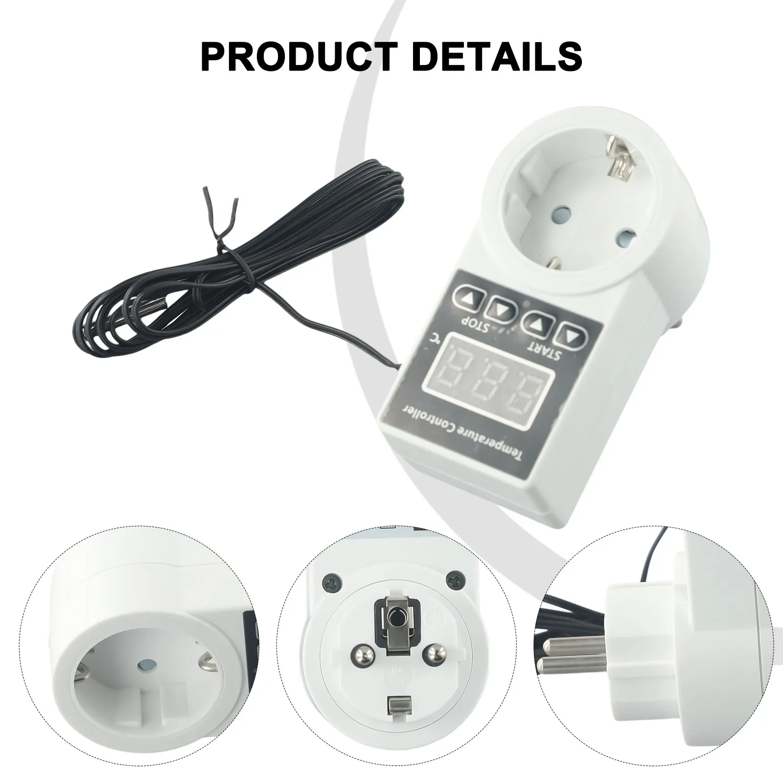 

Digital Thermostat Sockets Thermostat Temperature Switch Heating Controller Solar Power Supplies Alternative Energy Supplies