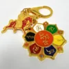Feng Shui Chinese Art Life Force Amulet Keychain 4