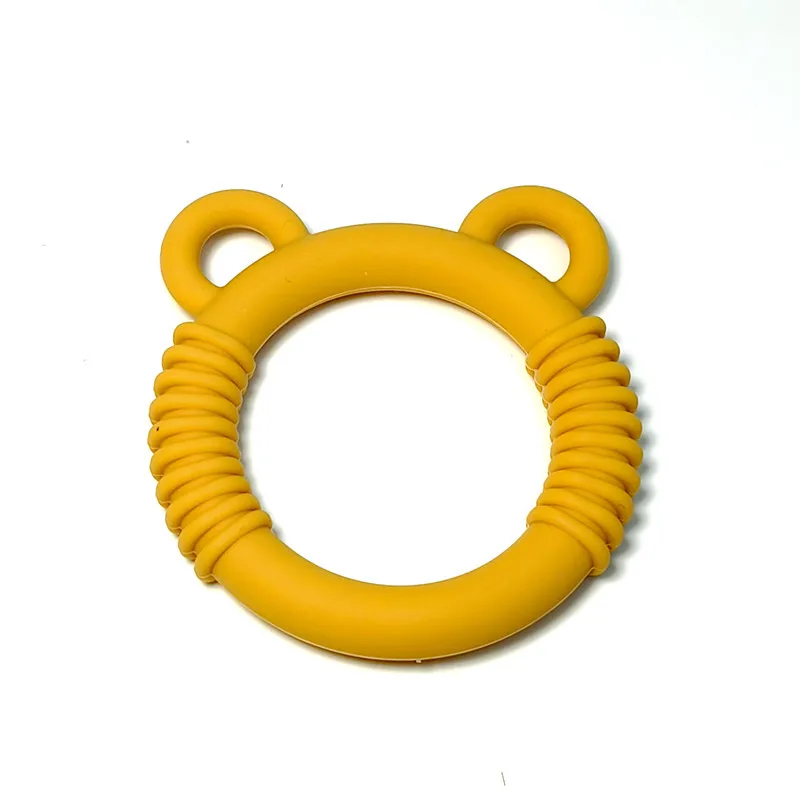 1/9pcs Baby hand holding teethers baby anti eating hand soothing toys cartoon bear silicone teethers