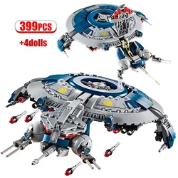 Blocs de construction Star Droid Gunship pour enfants, 75233 briques compatibles avec les figurines, jouets éducatifs de bricolage 