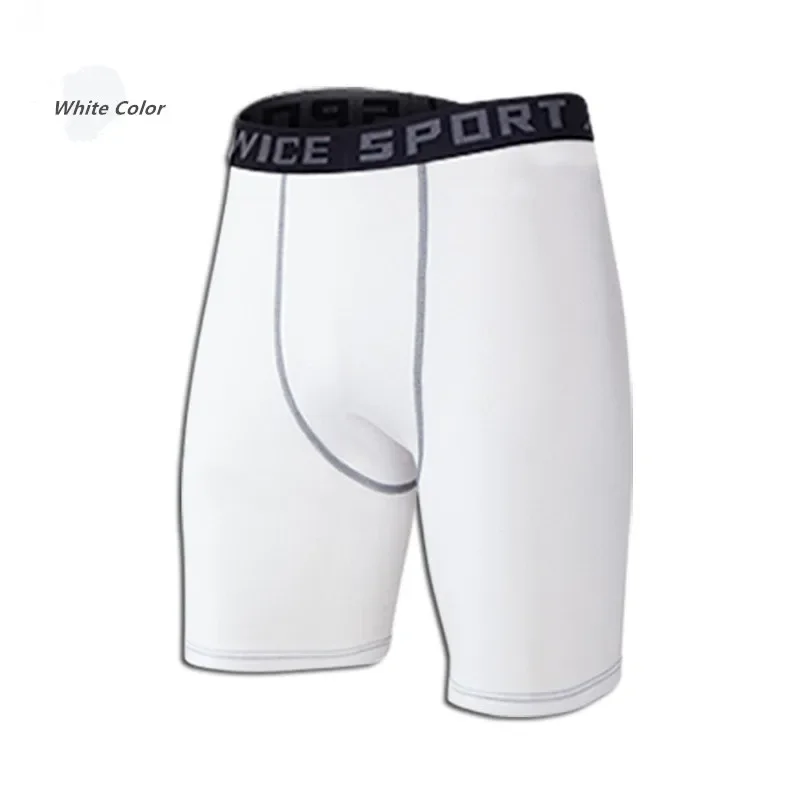 Mens Compression Shorts 2XL 3XL 4XL 5XL 120KG Male Fitness Casual Wear Under Base Layer Skinny Gym Sports Elastic White Legging 5