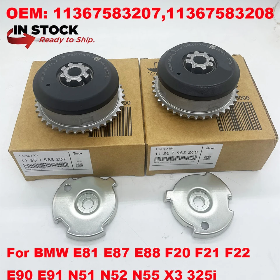 For BMW Intake & Exhaust Camshaft Adjuster Sprocket OEM  