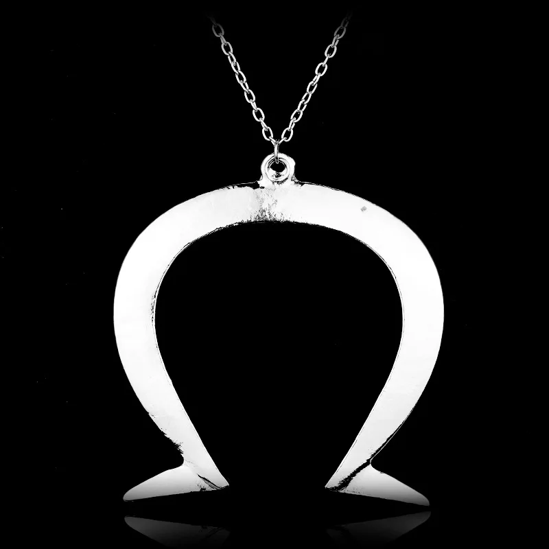 Cosplay Necklace Alice Madness Returns Horseshoe Long Chain Pendant Necklaces Accessories