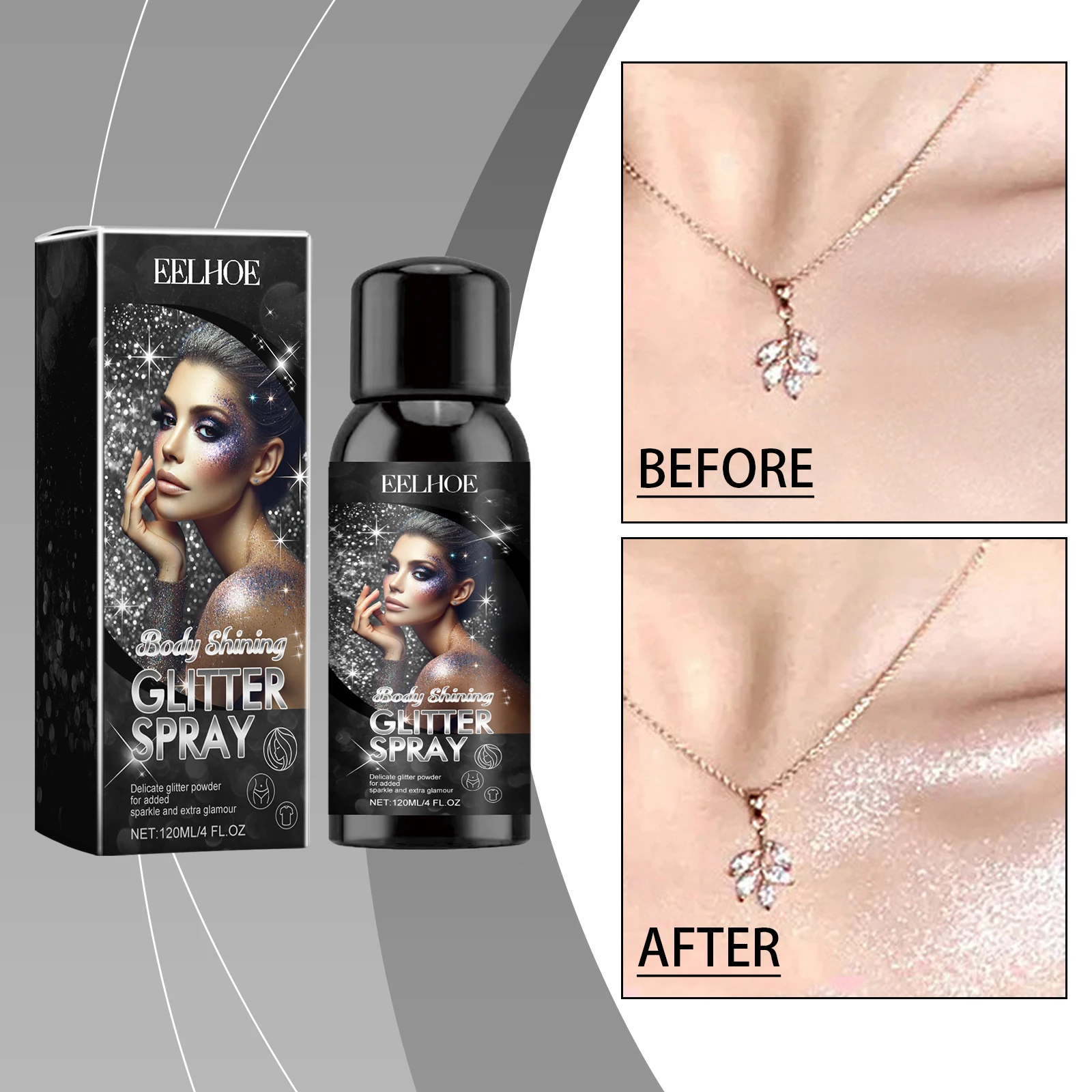 EELHOE High Gloss Body Highlighter Spray
