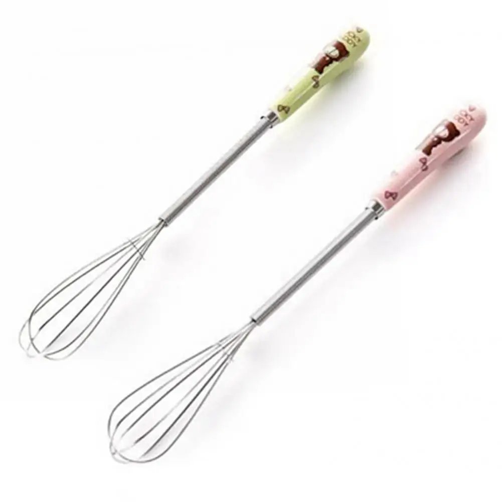 Mini Egg Beater Hand Small Whisk Coffee/Milk Frother Whisk Wire Whip Mini  Balloon Whisk Cooking