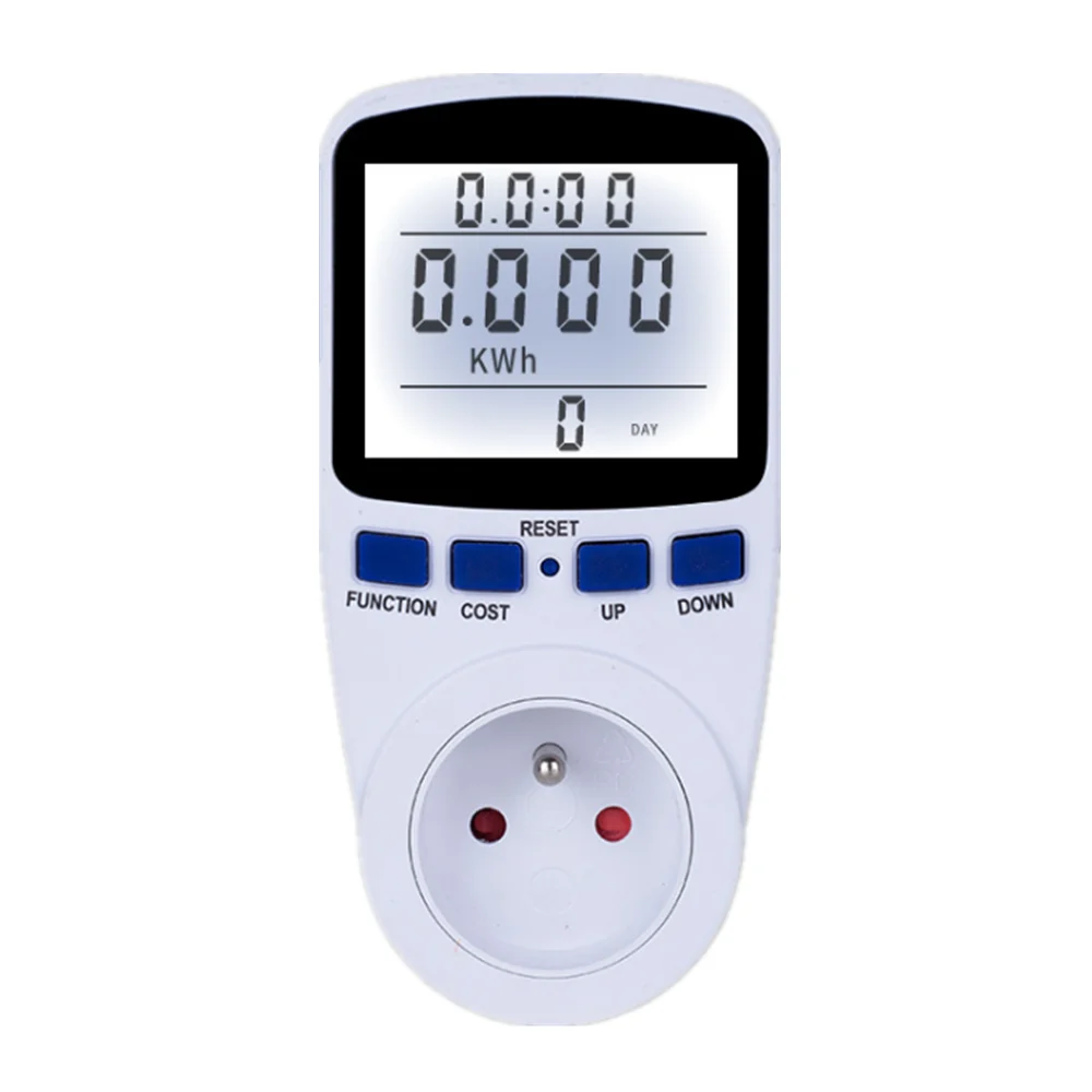 Fr Besegad Plug Misuratore Di Potenza Energetica Voltaggio Watt Volt Meter Wattmetro Digitale Alimentatore Analizzatore Display Monitor Elettricità