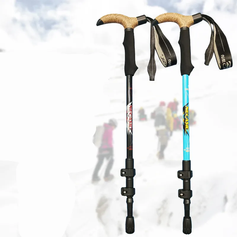 

Fonoun Carbon Walking Sticks Ultra Light Climbing Alpenstock 56-120cm Antiskid Wear Resistance Shock Absorption FGNP02
