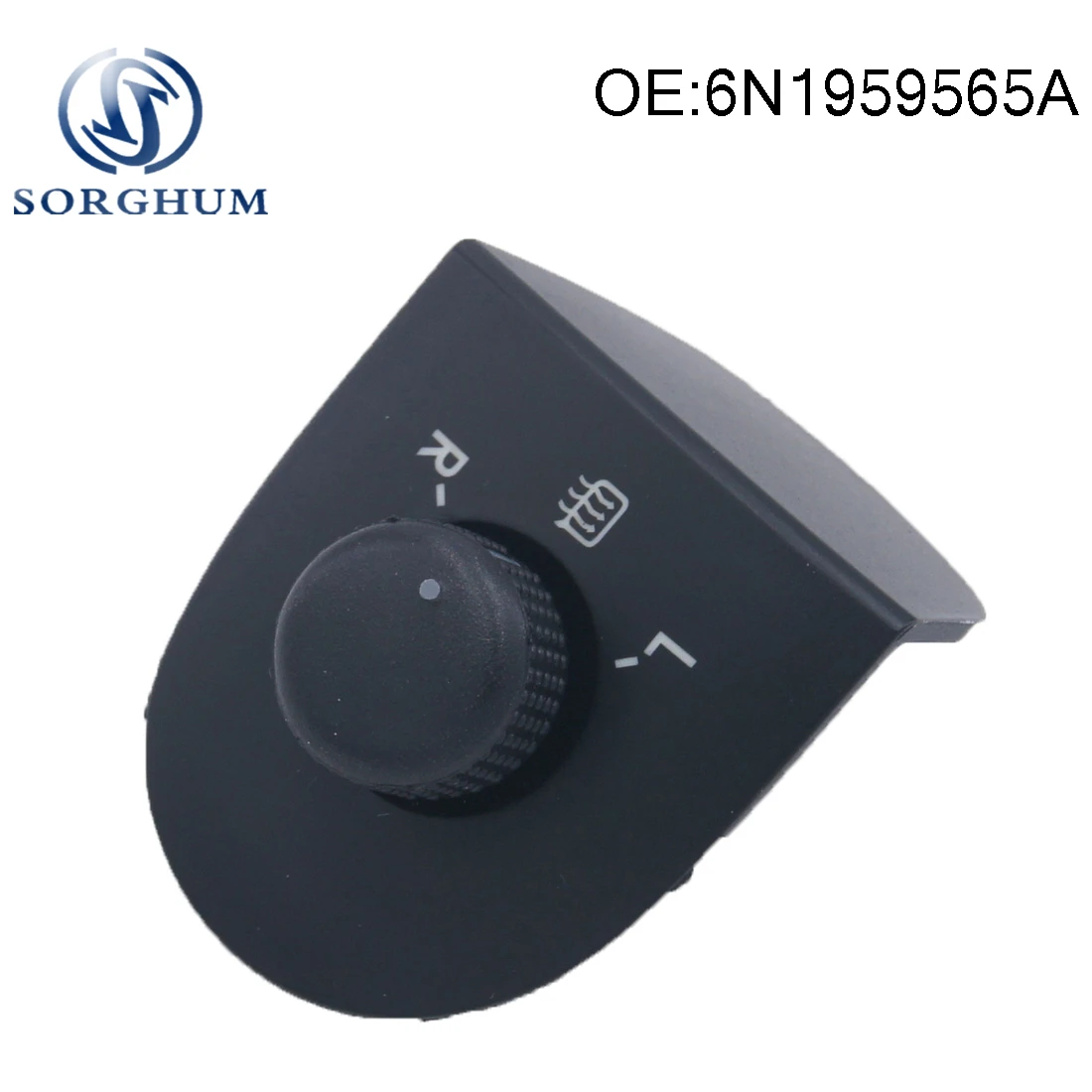 Auto Electric Rear Mirror Adjust Knob Switch For VW lupo & Polo