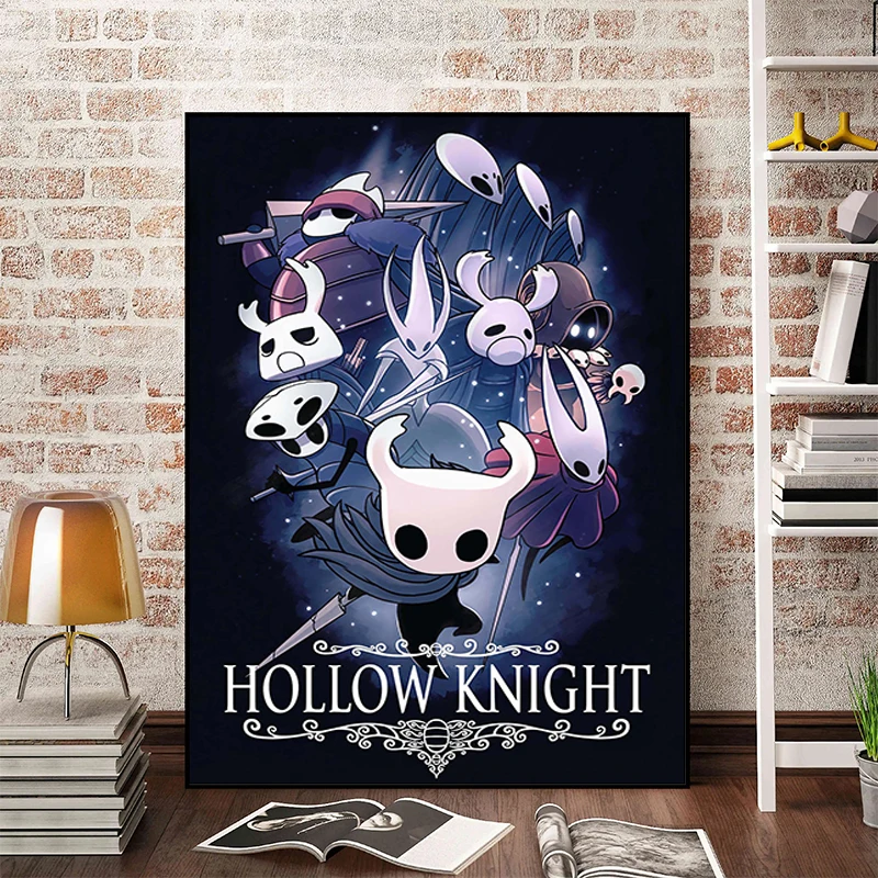 

Hollow Knight Video Game Posters for Wall Art Canvas Painting Room Decor Home Decoration Decorative Paintings Poster Decorations