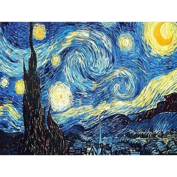 Van Gogh - Starry Sky Pattern DIY Diamond Painting Kit, frameless full diamond art, multiple sizes to choose from 1