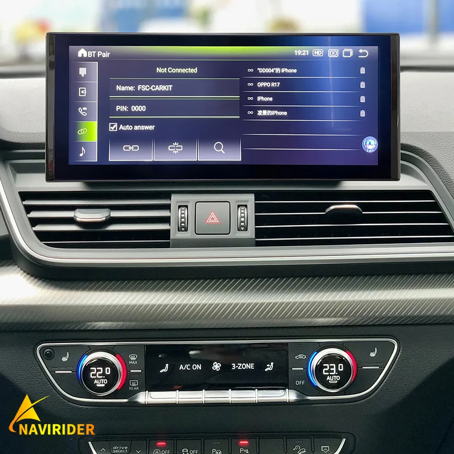 

12.3Inch 1920*720 Qled Screen For AUDI Q5 2018-2020 Android 13 Car Radio Multimedia Video Player Stereo GPS Wireless CarPlay