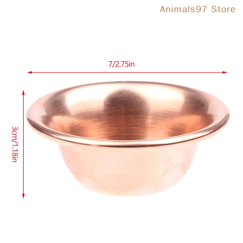 ALi/Pure Copper Water Supply Bowl Handmade Holy Water Bowl for Buddha Buddhist Supplies Fine Polished Supply