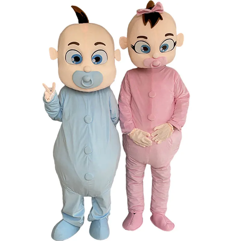 Blue Baby Boy Mascot JJ Doll Cosplay Cartoon Characters Fancy Cosplay