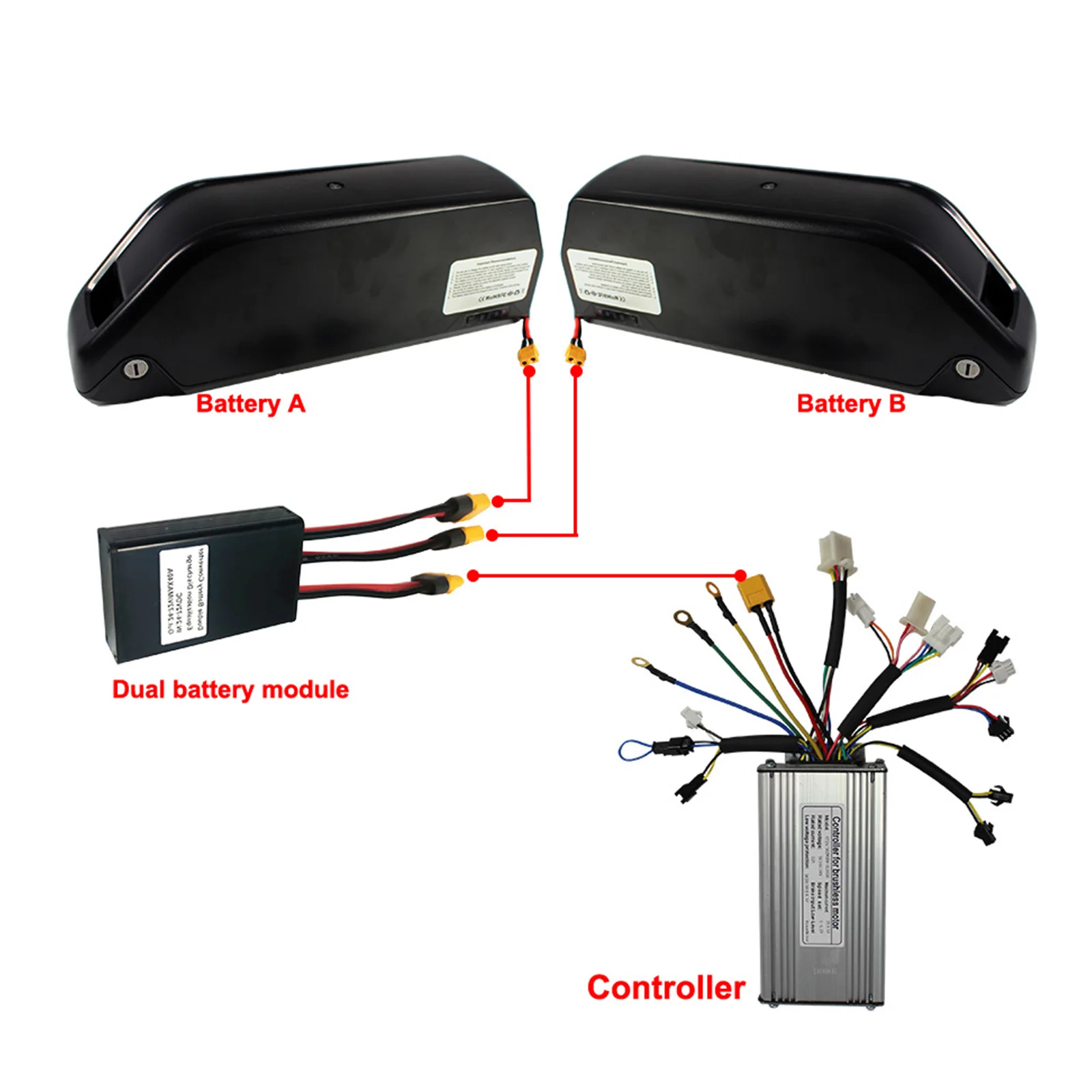 Battery Discharge Converter Dual Battery Balancer Dual Battery