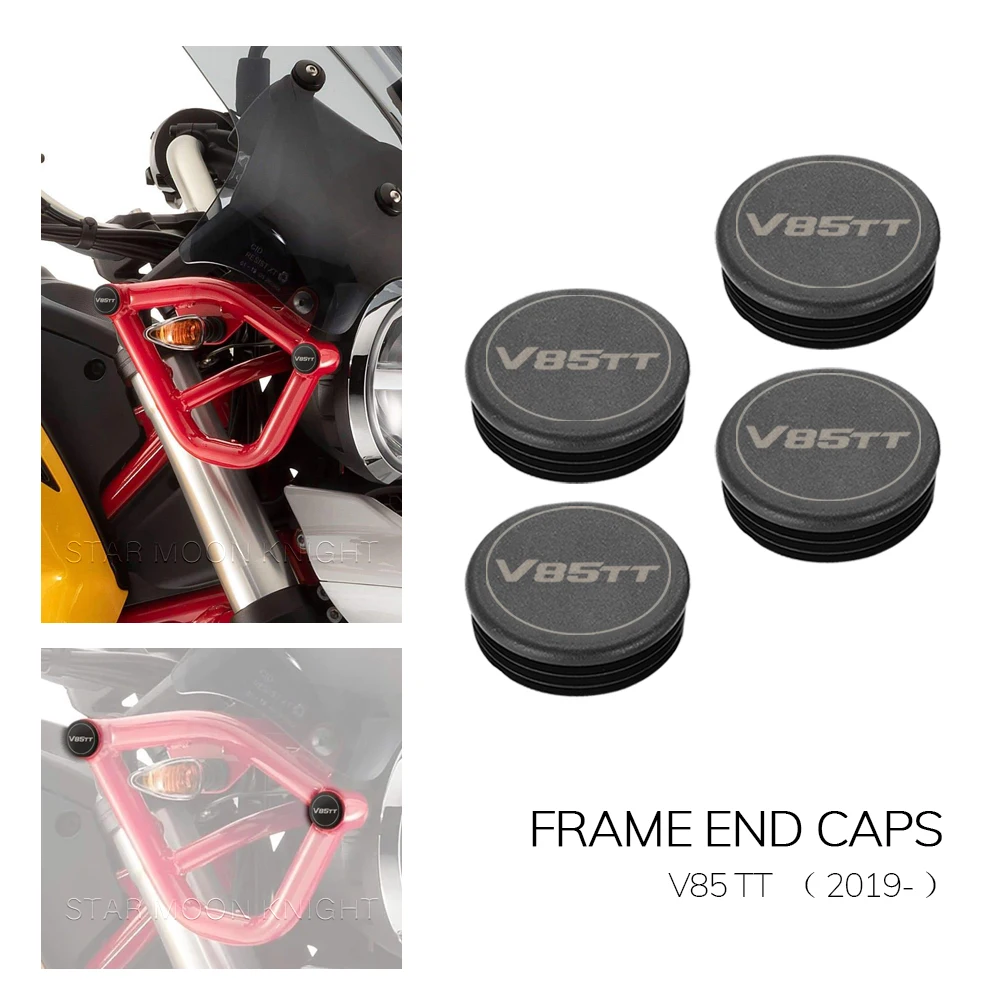 

Аксессуары для мотоциклов, отверстие для рамы, крышки, заглушки, Набор декоративных крышек для рамы Moto Guzzi V85TT V85 TT 2019 2020 2021 2022-