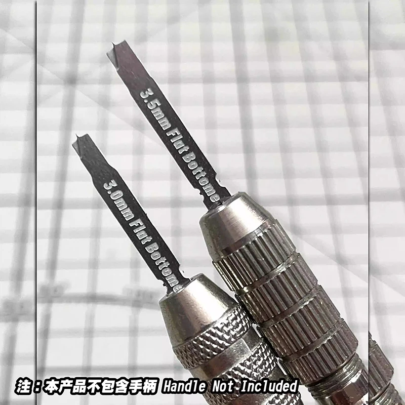 Mecha Body Modification Tool Flat Bottom Hole Digger 1.5/2.0/2.5/3.0/3.5mm 2