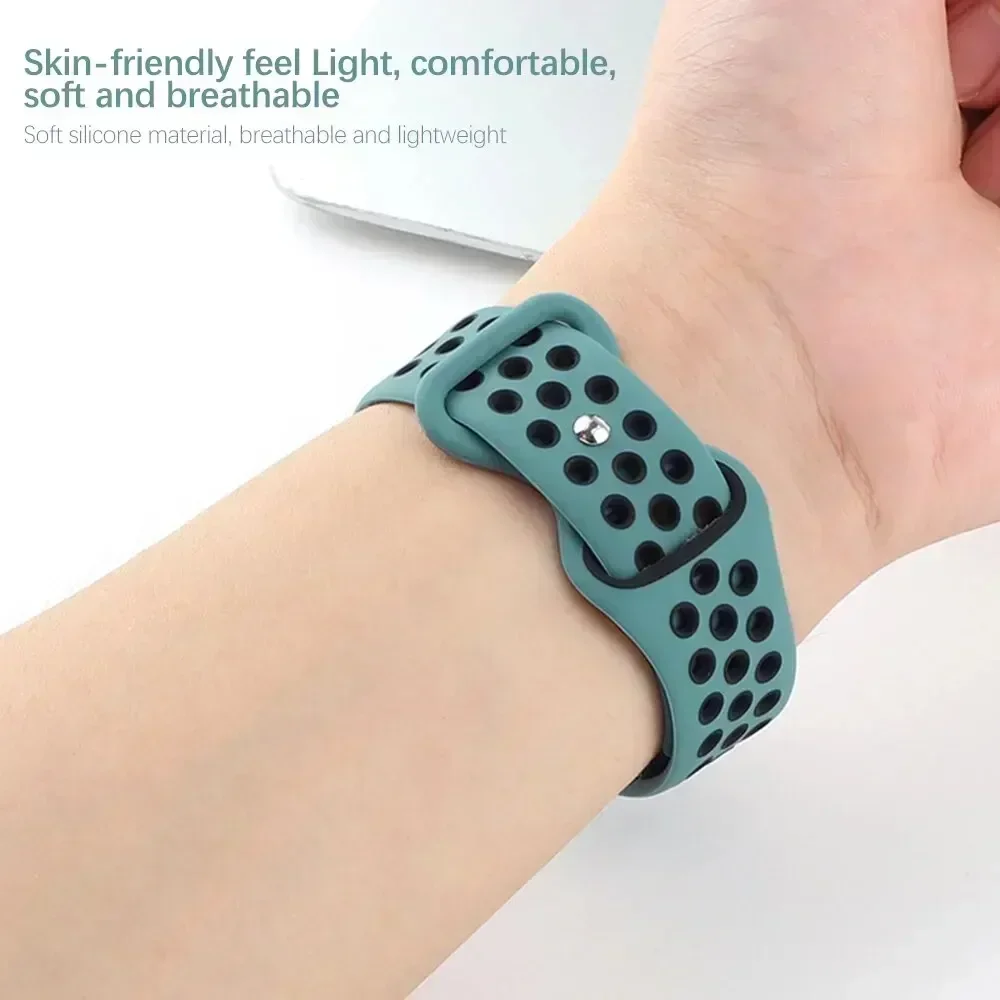 Versatile Silicone Sports Watch Strap Bracelet
